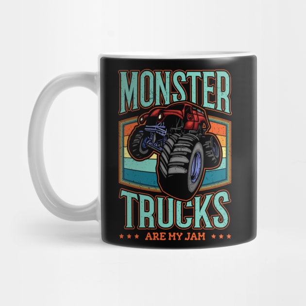 Monster Truck are my Jam Vintage Trucker by aneisha